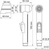 Гигиенический душ Wasserkraft A081 фото 2