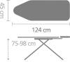 Гладильная доска Brabantia C 103445 124х45 PerfectFlow пузырьки фото 3