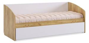 Кровать односпальная Mebelson Форсаж MKF-07.2725 дуб крафт золотой/белый