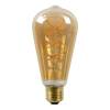 Лампа светодиодная диммируемая Lucide E27 5W 2200K янтарная 49034/05/62