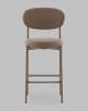Стул полубарный Stool Group Бриф DD AV 477-C31-7006T (PP) капучино, каркас капучино муар, велюр фото 3