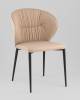 Стул Stool Group Deia DC1151P S301-85 bl.l кремовый черные ножки, экокожа фото 2