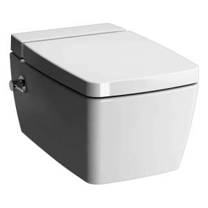 Унитаз подвесной VitrA Metropole 7672B003-1687 с крышкой-сиденьем микролифт, со встроенным смесителем, с функцией биде