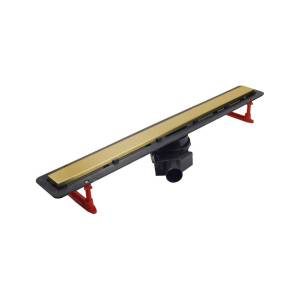 Душевой лоток Pestan Confluo Frameless Line 650 gold