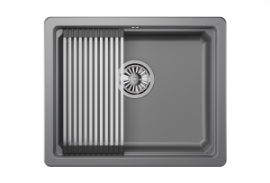 Мойка кухонная Granula Kitchen Space KS-5501U алюминиум