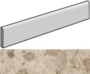 Плинтус Italon Continuum 610130005314 Stone Beige Battiscopa 7.2x80