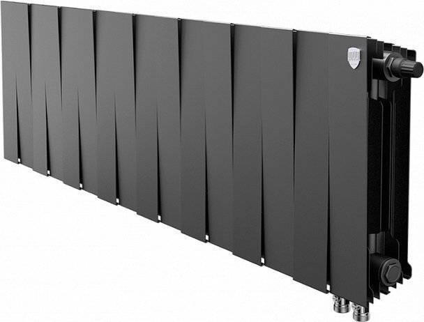 Радиатор биметаллический Royal Thermo Piano Forte 300 VDR noir sable, 16 секций