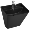 Раковина Isvea Sott'Aqua 10SQ37002SV-2N черный матовый, 50x42 фото 2