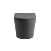 Унитаз подвесной Vincea Piatti VT1-11SMA цвет антрацит матовый, ультратонкое soft-close сиденье фото 8