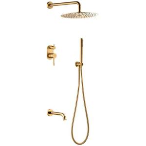 Душевой комплект Boheme Uno 464-2-MG Matt Gold