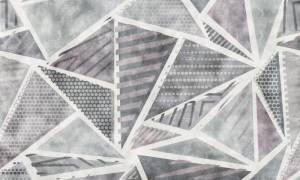 3D Фотообои Artegrafico «Стильные треугольники» MN-016 канвас