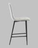 Стул полубарный Stool Group Одди AV 406N-Csil-08(PP) светло-серый, велюр фото 4