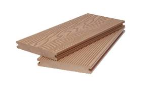 Террасная доска Polivan Group Singaraja (Сингараджа) ДПК Массив Velvet 3D Wood (Вельвет Текстура дерева) Песочный 5800x140x20