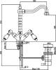 Смеситель для раковины Cezares First FIRST-LS2-02-Bi фото 4