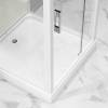 Душевая кабина Niagara Standart ST100/15Q профиль белый, стекло прозрачное, 100x100x215 фото 6