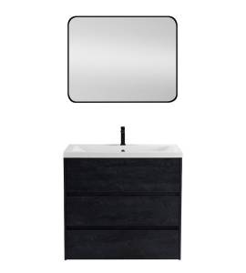 Тумба под раковину Art&Max Family-M FAMILY-M-900-3C-PIA-HC Hard coal, 89.6x48x80