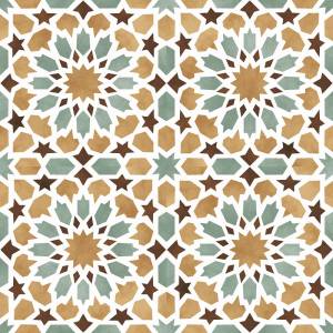Керамогранит Niceker Chic Tanger Yellow 45.2x45.2