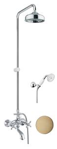 Душевая стойка Fiore Margot Sky 01ZZ0615 бронза