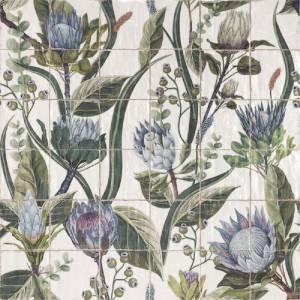 Панно Mainzu Cinque Terre Mural Protea (комплект из 36 шт) 120x120