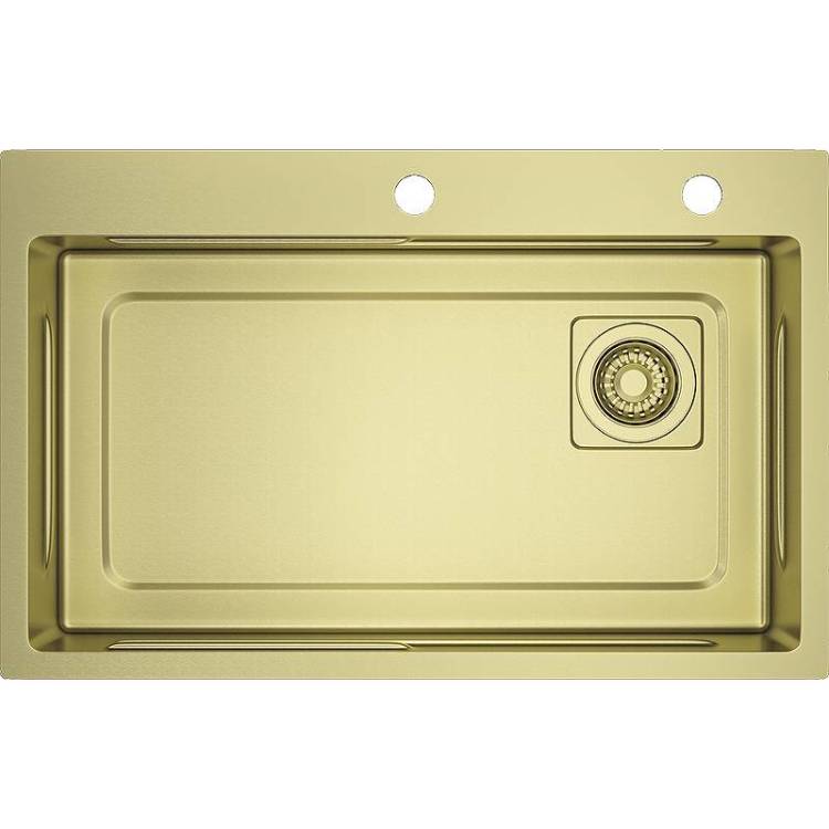 Мойка кухонная Raglo R702.7246.03 Золотой Сатин