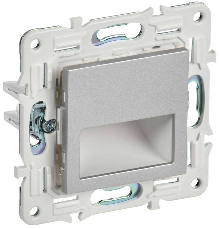 Подсветка для лестниц и ступеней светодиодная IEK Skandy SK-FL20-K23 серебряный