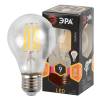 Лампа светодиодная филаментная ЭРА E27 9W 2700K прозрачная F-LED A60-9W-827-E27 Б0043433 фото 4