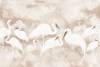 Фреска Ortograf Animality 34683 Цапли в облаках Филиграна со стразами FM-F/S