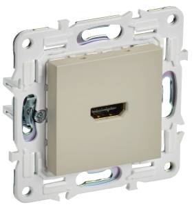 Розетка HDMI IEK Skandy SK-H10-K10 бежевый