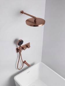 Душевая система AltroBagno Рикко (Ricco) 040305 BC матовая медь