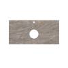 Столешница Kerama Marazzi Plaza PL1.VT280\100 для накладных раковин Парнас пепельный лаппатированный