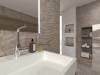 Керамическая плитка Dogma Smart Crema Cappuccino NEO36141 Wave Shine Rettificato 30x60 фото 7