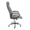 Кресло компьютерное Tetchair Boss metalBL (22) 25263 серый, 29, велюр фото 2