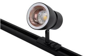 Трековый светильник однофазный Crystal Lux CLT 0.31 009 BL-GO