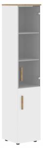 Шкаф-витрина Skyland Forta 00-07090314 Белый премиум