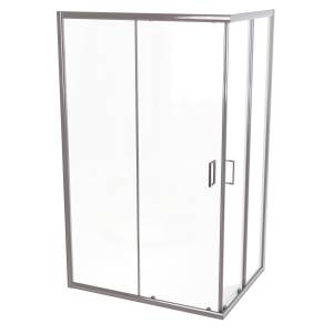 Душевой уголок Taliente TA-08120-1CP профиль хром, стекло прозрачное, 120x80x195