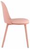 Стул Stool Group Fog SL-7022DP pink 90531 пластик пыльно-розовый с подушкой фото 3