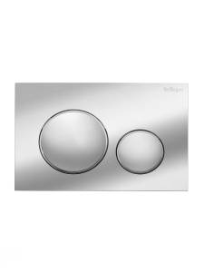 Кнопка смыва BelBagno BB-17C-CRM хром глянцевый