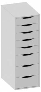 Комод Гуд Лакк Игнар S00395 Белый