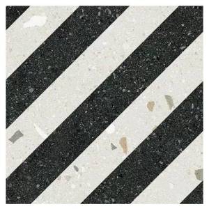 Керамогранит Arcana Croccante 8066 Pastiera Grafito 20x20