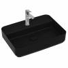Раковина Isvea Infinity 10NF66055SV-2N 55 см, черная матовая