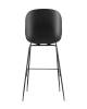 Набор из 2 барных стульев Stool Group Beetle PU 9329C GREY X2 серый со спинкой фото 4