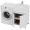 Тумба с раковиной СанТа Лондон 60 под стиральную машину, 2 дверцы, L фото 4