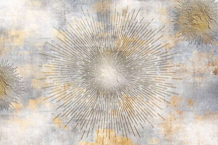 3D Фотообои Artegrafico «Солнечные лучи» PT-003 песок