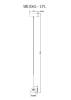 Подвесной светодиодный светильник MyFar Kollins MR1061-1PL фото 2