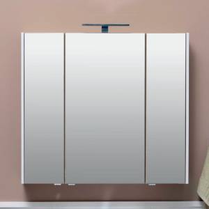 Зеркало-шкаф Aquanet Августа 100 дуб сонома