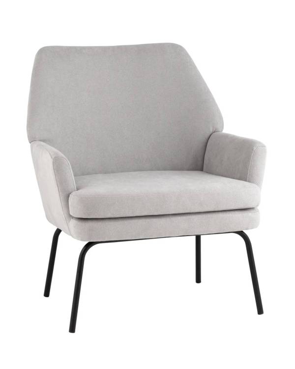 Кресло Stool Group Харви QH-8312K 263-6 light grey светло-серый