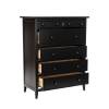 Комод Leset Мира-6 2500000192753 черный фото 4