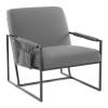 Кресло Tetchair Charli lux 25178 sharp графит, экокожа