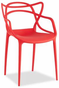 Стул Stool Group Margarita Y824 red пластик красный