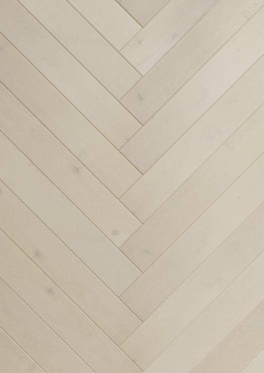 Инженерная доска AlixFloor Английская елка ALX1053HB 4V Дуб Кристально-Белый 600x100x15